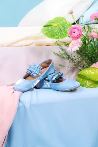 KẸP QUAI GIÀY - CÁCH LÀM MỚI ĐÔI GIÀY BALLERINA QUEN THUỘC