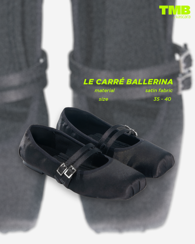 LE CARRÉ BALLERINA - THIẾT KẾ BALLERINA MŨI NGANG MỚI NHẤT