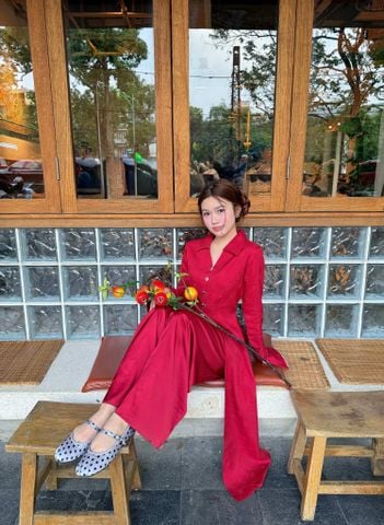 TẾT 2026, ÁO DÀI SÁNH ĐÔI CÙNG GIÀY BÚP BÊ