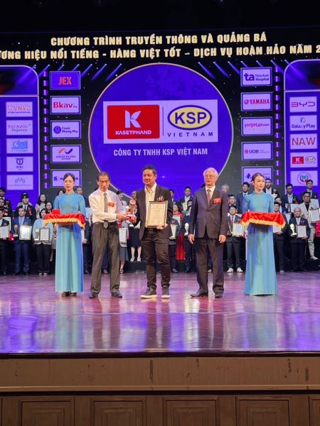 KSP Vietnam vinh dự đón nhận Giải thưởng danh giá cấp quốc gia