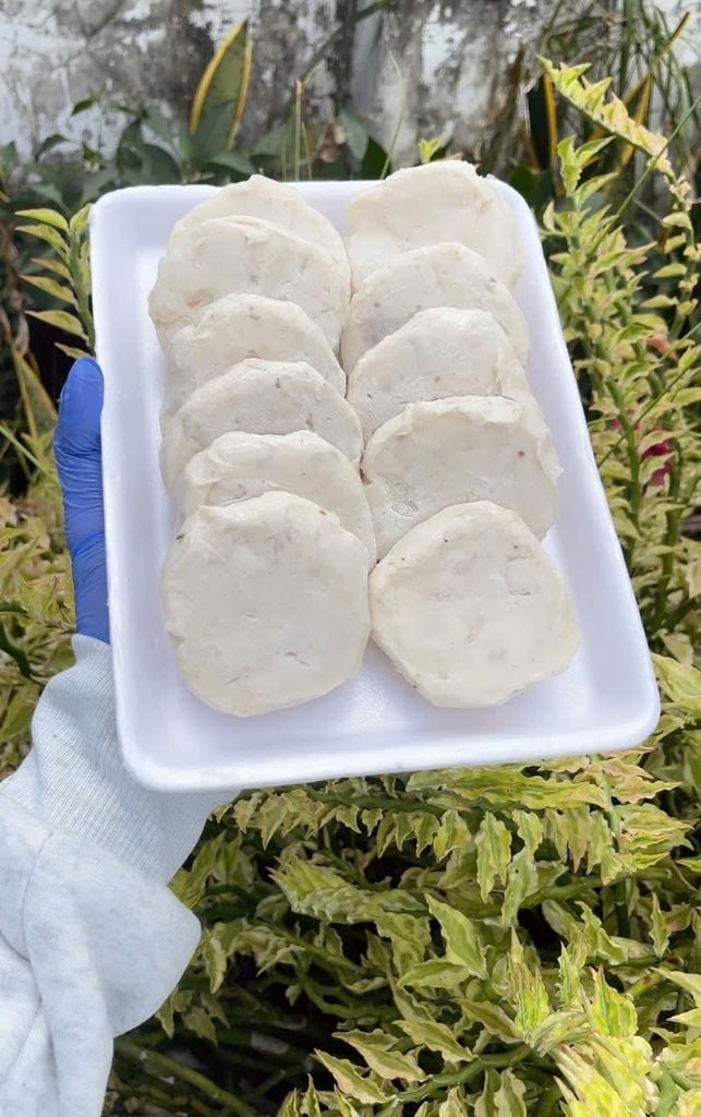 Chả mực tươi chưa chiên