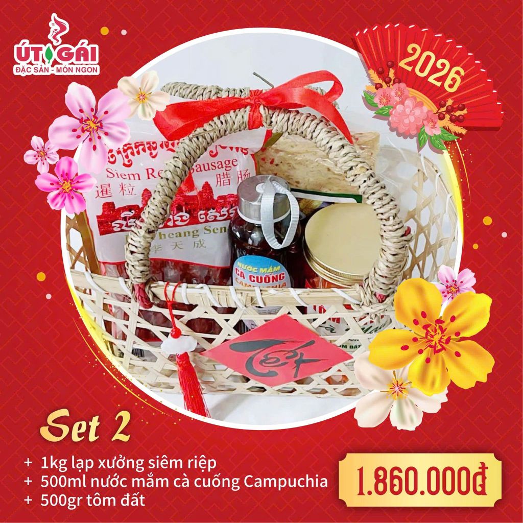 Giỏ Quà Tết Hải Sản Cao Cấp - Phúc Lộc