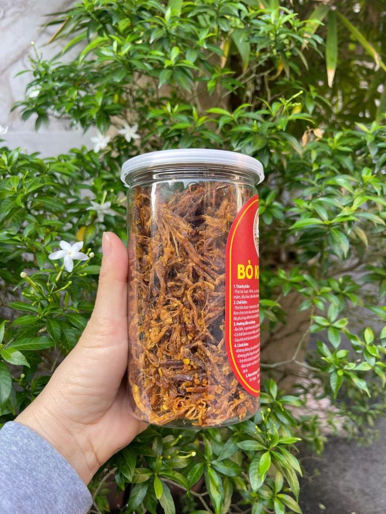 Khô Bò Sợi Ăn Liền