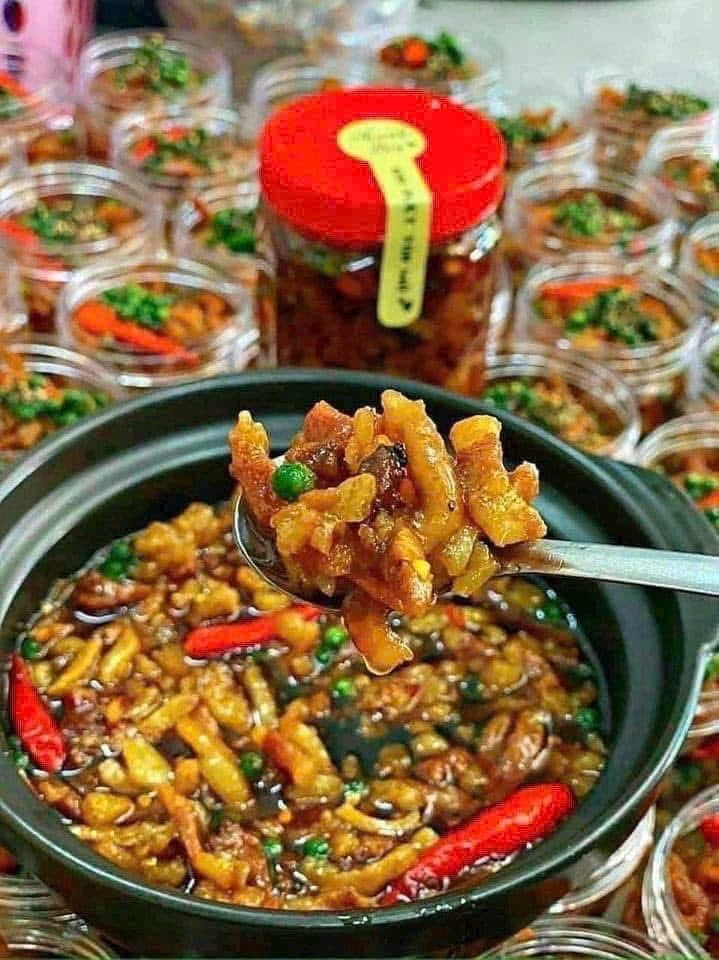 kho quẹt tôm thịt