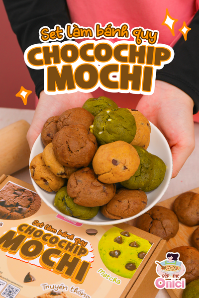 🍪 CHOCOCHIP MOCHI – MỀM XỐP DẺO THƠM KHÓ CƯỠNG 🍪