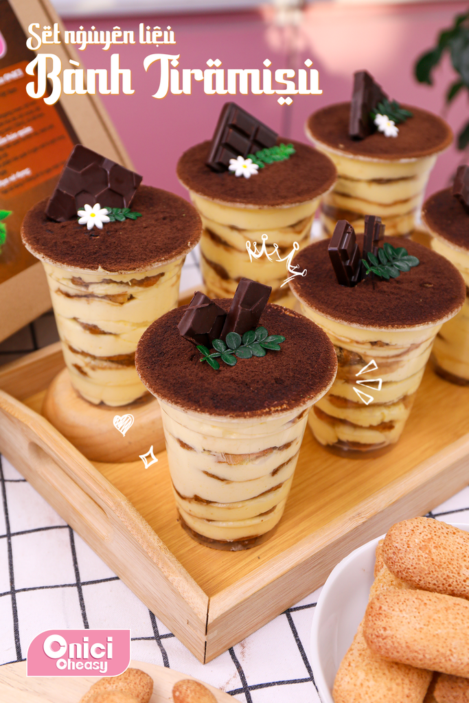 🍫 Nhìn ly tiramisu này đơn giản vậy thôi chứ ăn một muỗng là mê liền luôn á!