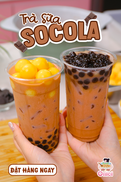 🧋 TRÀ SỮA SOCOLA ĐẬM VỊ – UỐNG LÀ GHIỀN TỪ NGỤM ĐẦU