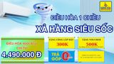 ĐIỀU HÒA 1 CHIỀU – XẢ HÀNG SIÊU SỐC