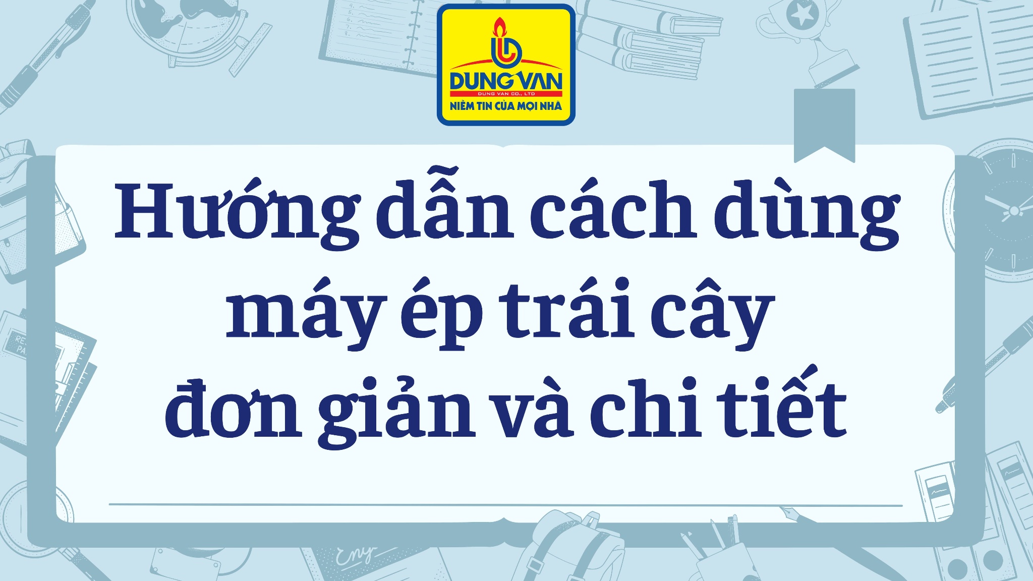 Hướng dẫn cách dùng máy ép trái cây đơn giản và chi tiết