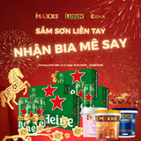 THÔNG BÁO CHƯƠNG TRÌNH KHUYẾN MÃI “SẮM SƠN LIỀN TAY - NHẬN BIA MÊ SAY”
