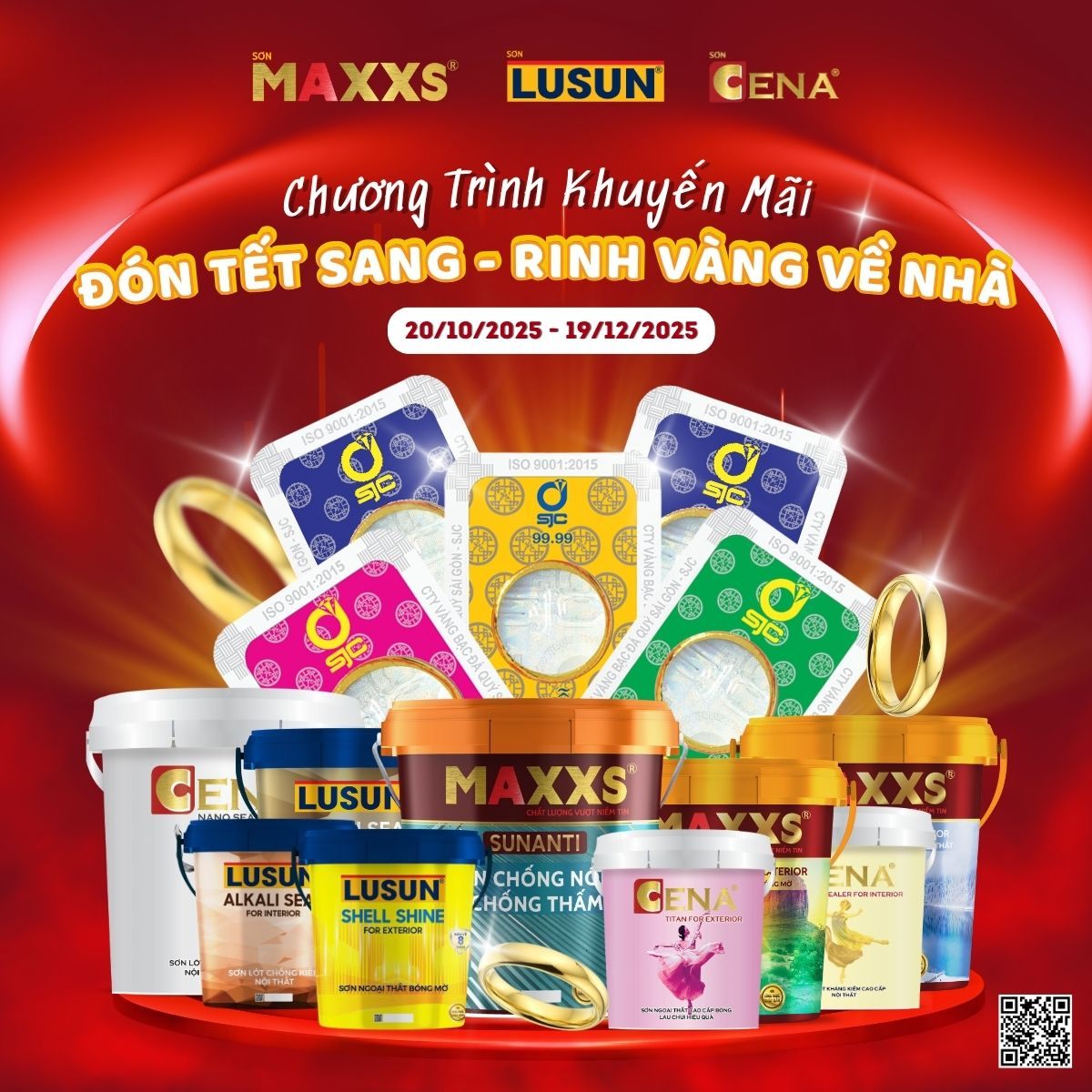 Đón Tết Sang – Rinh Vàng Về Nhà | Chương Trình Khuyến Mãi Sơn Maxxs 2025