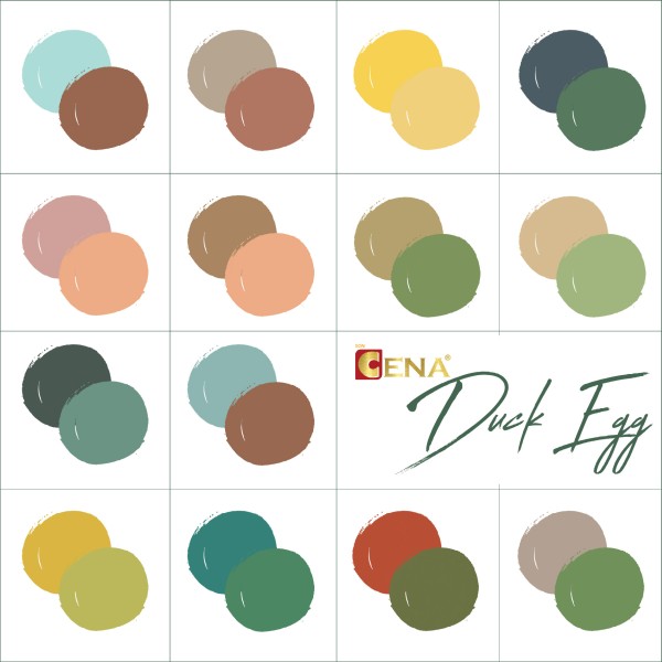 Những tone màu phối hợp chuẩn nhất của Cena