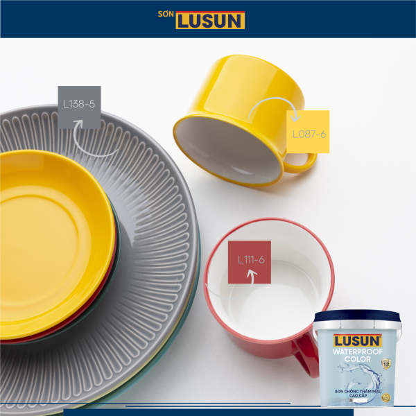 MÀU SẮC TƯƠI TẮN CỦA SƠN LUSUN