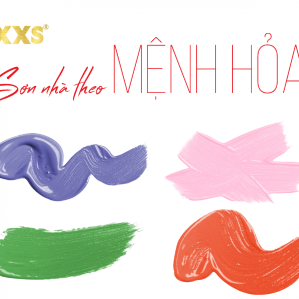 SƠN NHÀ THEO MỆNH HỎA