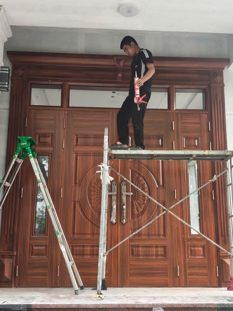 Công trình em Định - Đồng Mả, màu Lim vàng