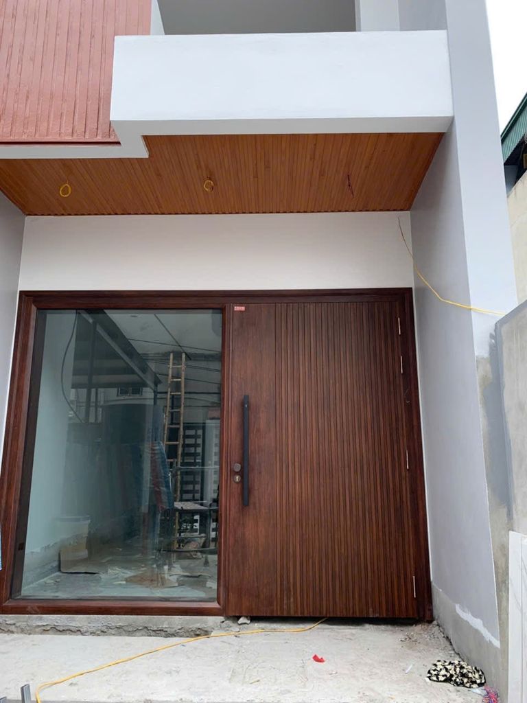 Công trình anh Thương - An Khánh, màu Gỗ trắc