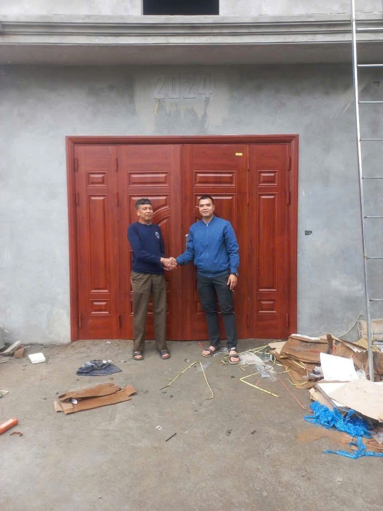 Công trình chú Thực - thôn Tiền - Viên Nội - Ứng Hòa, màu MC01. Lắp đặt ngày 15/03/2025