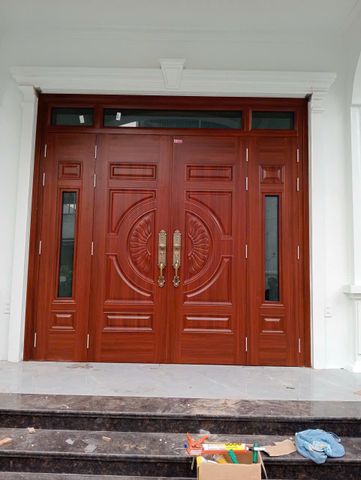 Công trình anh Hùng - Cao Thành - Ứng Hòa, màu Lim Đen