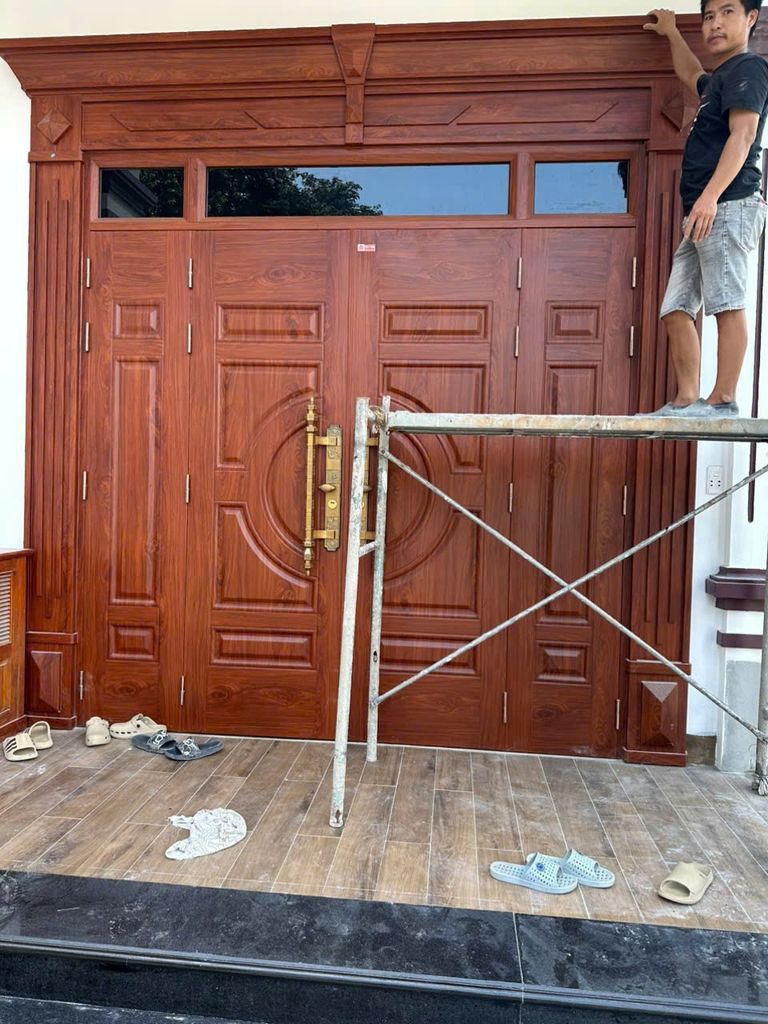 Công trình anh Huy - Ba Thá, màu Hương Nhạt, ngày lắp đặt: 05/10/2025