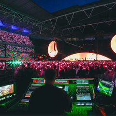 Hệ thống mixer DiGiCo trên tour diễn toàn cầu “Music of the Spheres World Tour” của Coldplay