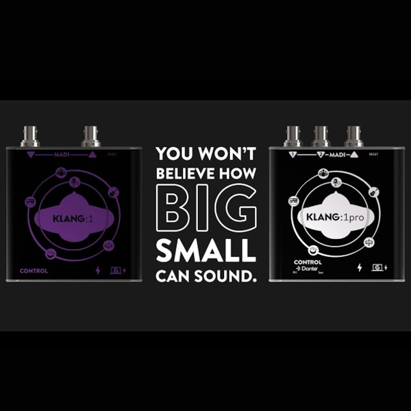 KLANG:1 & KLANG:1pro – Processor Immersive In-Ear Monitoring (IEM) nhỏ gọn, độ trễ cực thấp