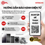 🛠️ HƯỚNG DẪN ĐĂNG KÝ BẢO HÀNH ĐIỆN TỬ SẢN PHẨM HITACHI