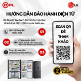 🛠️ HƯỚNG DẪN ĐĂNG KÝ BẢO HÀNH ĐIỆN TỬ SẢN PHẨM LG