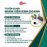 TUYỂN DỤNG NHÂN VIÊN KINH DOANH