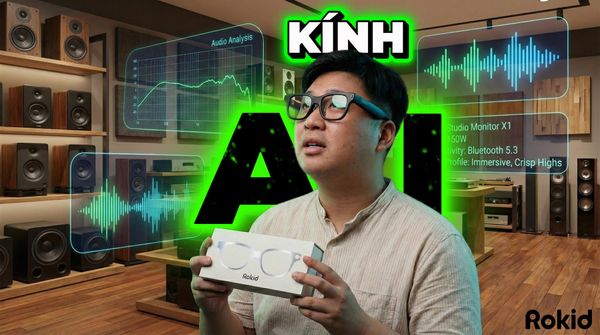 Unboxing Rokid Glasses Biến Kính Mắt Thành Màn Hình 300 Inch Di Động