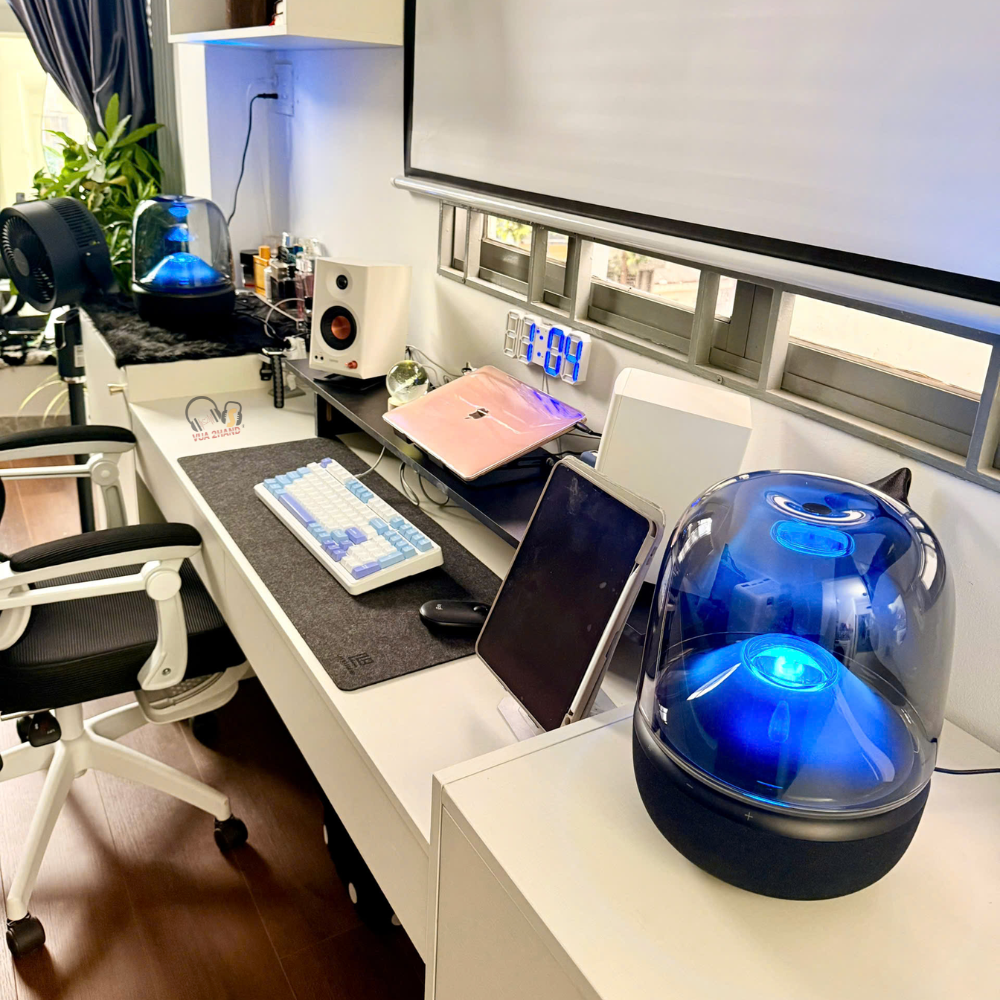 Loa Vòm Trong Suốt Aura Studio 5: Bữa Tiệc Thị Giác Khép Kín 360 Độ