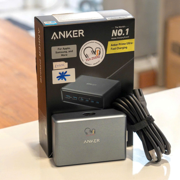 Anker A2345 250W giải pháp sạc tất cả cho bàn làm việc chuyên nghiệp