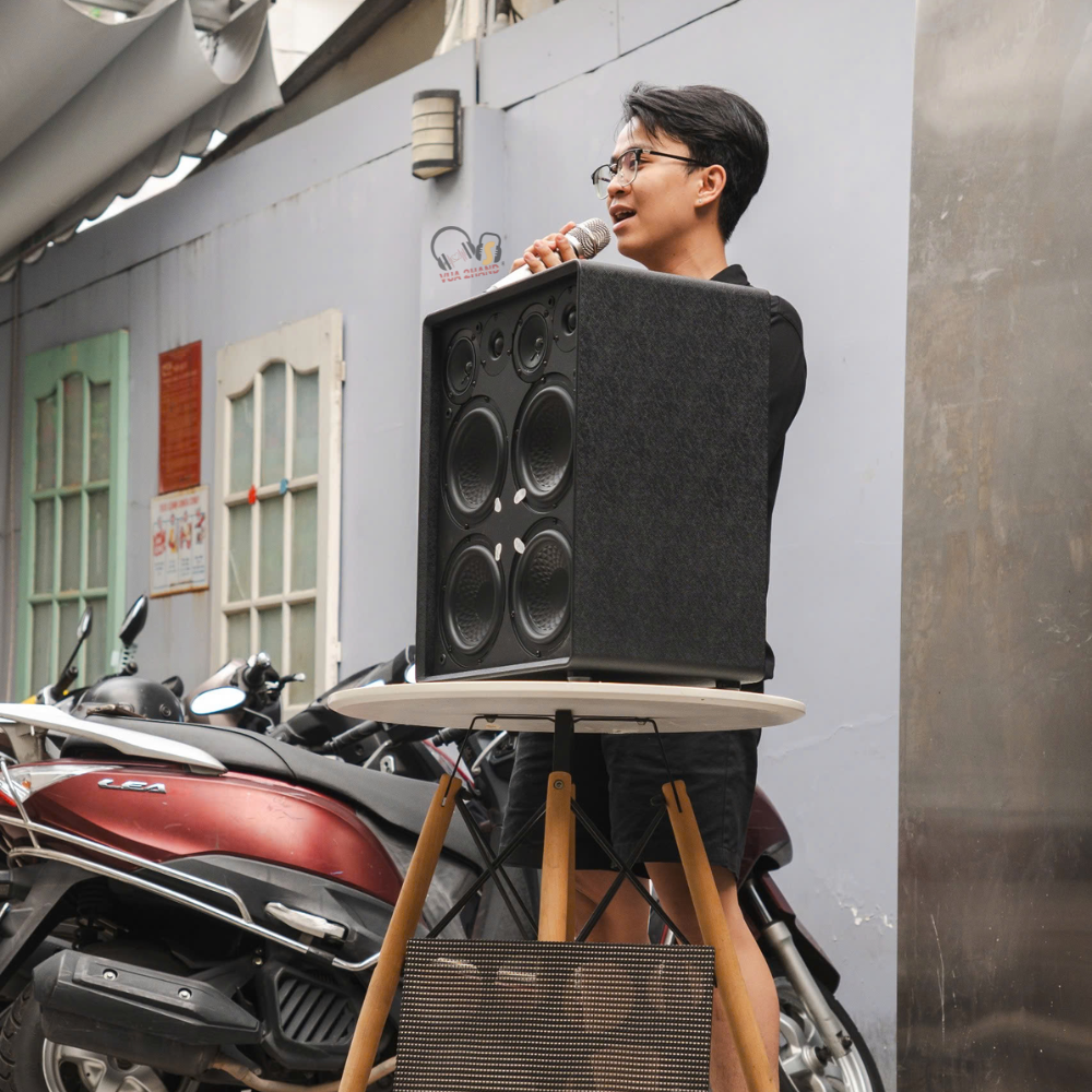 Hát karaoke cực bay với ACNOS CS552 Plus chip DSP chuyên nghiệp