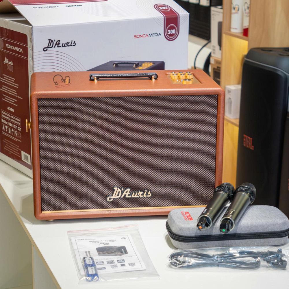 Acnos D’Auris 300 Quái vật Karaoke xách tay mạnh nhất 2026?