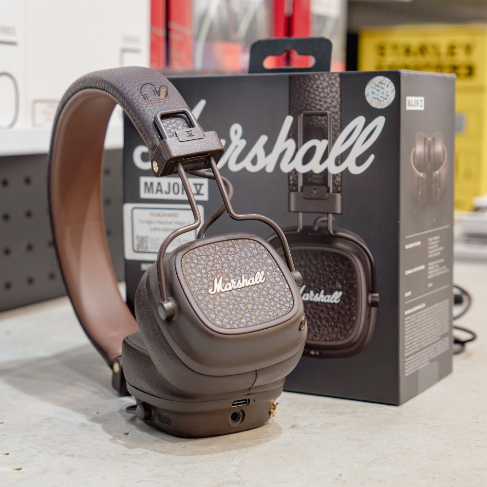 Marshall Major V: Tai Nghe On-Ear Hoàn Hảo Cho Người Lười Sạc Pin