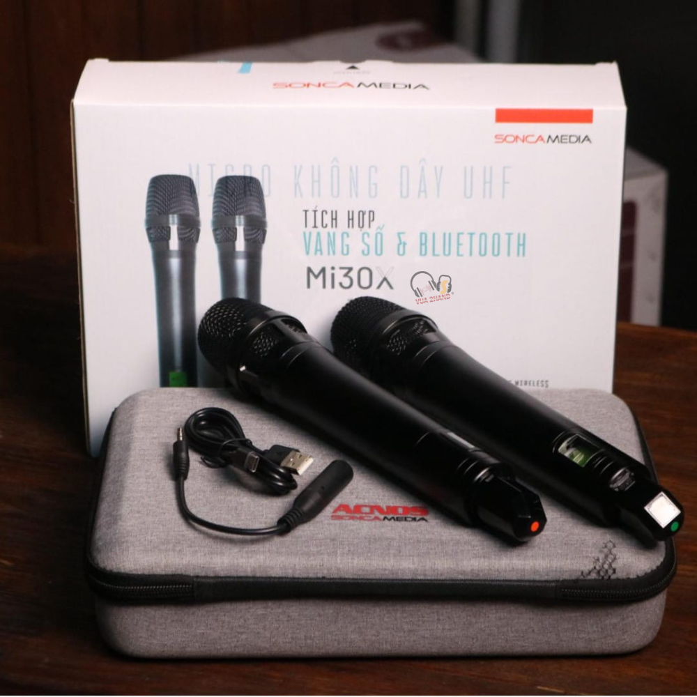 ACNOS Mi30X phù thủy biến mọi loa Bluetooth thành dàn Karaoke