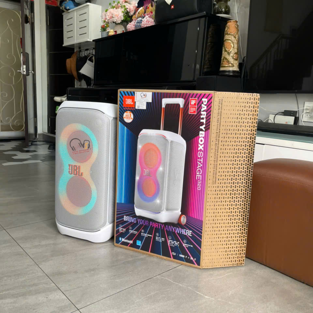 Trải nghiệm JBL PartyBox Stage 320 Khi âm bass không còn là giới hạn