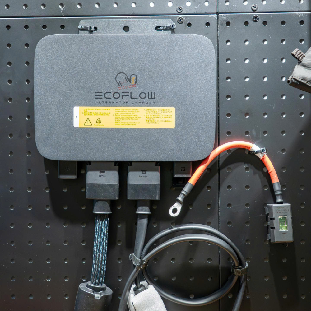 EcoFlow 800W Alternator Charger Không Còn Lo Hết Pin Khi Cắm Trại