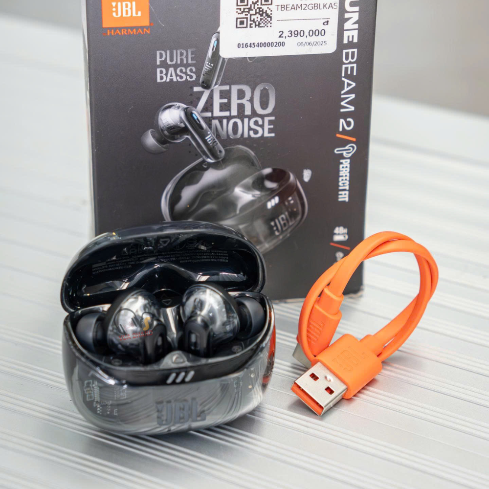 JBL Tune Beam 2 Ghost Edition Khi Âm Thanh Gặp Gỡ Thiết Kế Xuyên Thấu