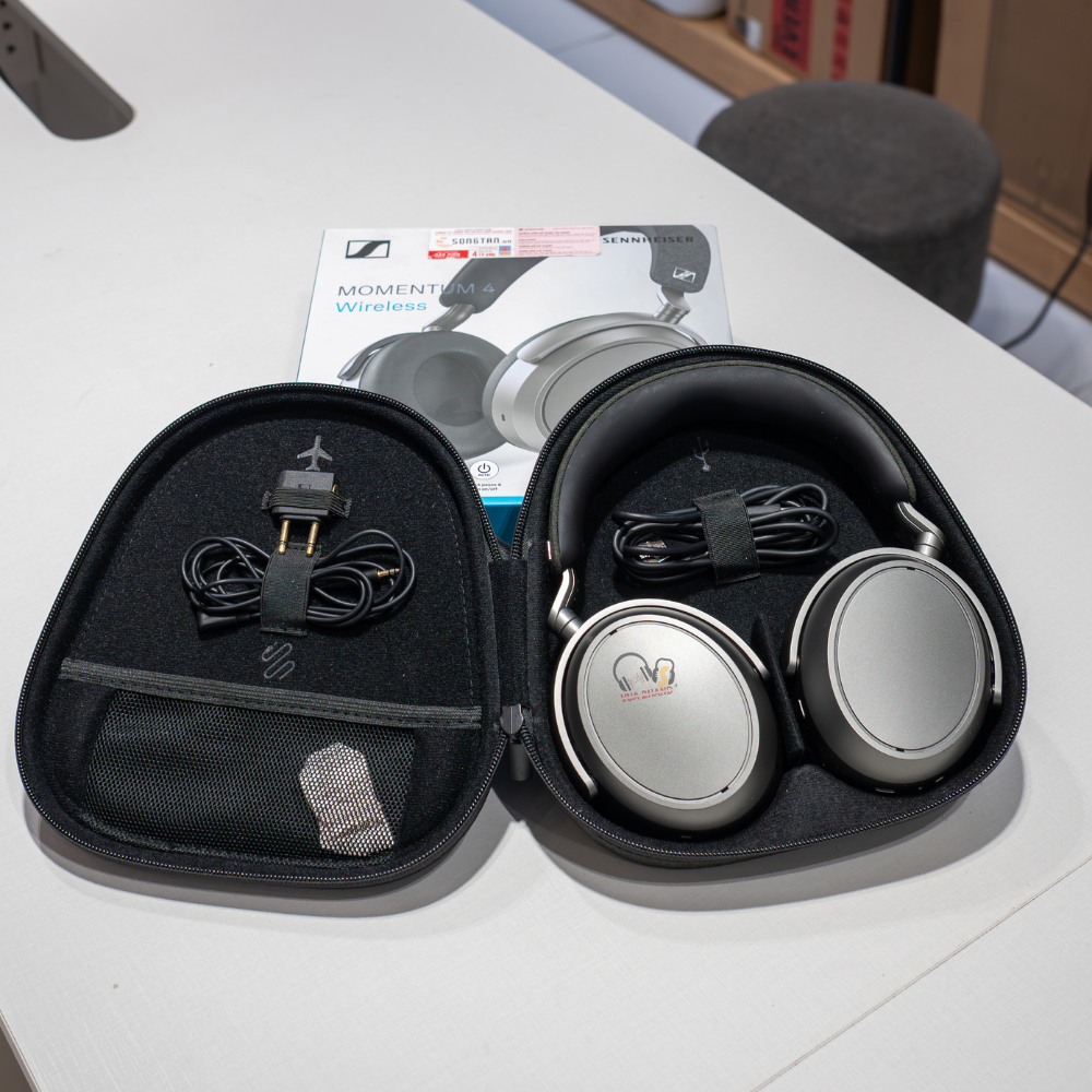 Trên Tay Sennheiser Momentum Wireless 4: Pin Khủng 60h, Chống Ồn