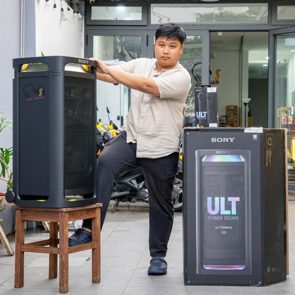 Trải Nghiệm Sony ULT TOWER 9 Khi Tiếng Bass Lấn Át Mọi Giới Hạn!