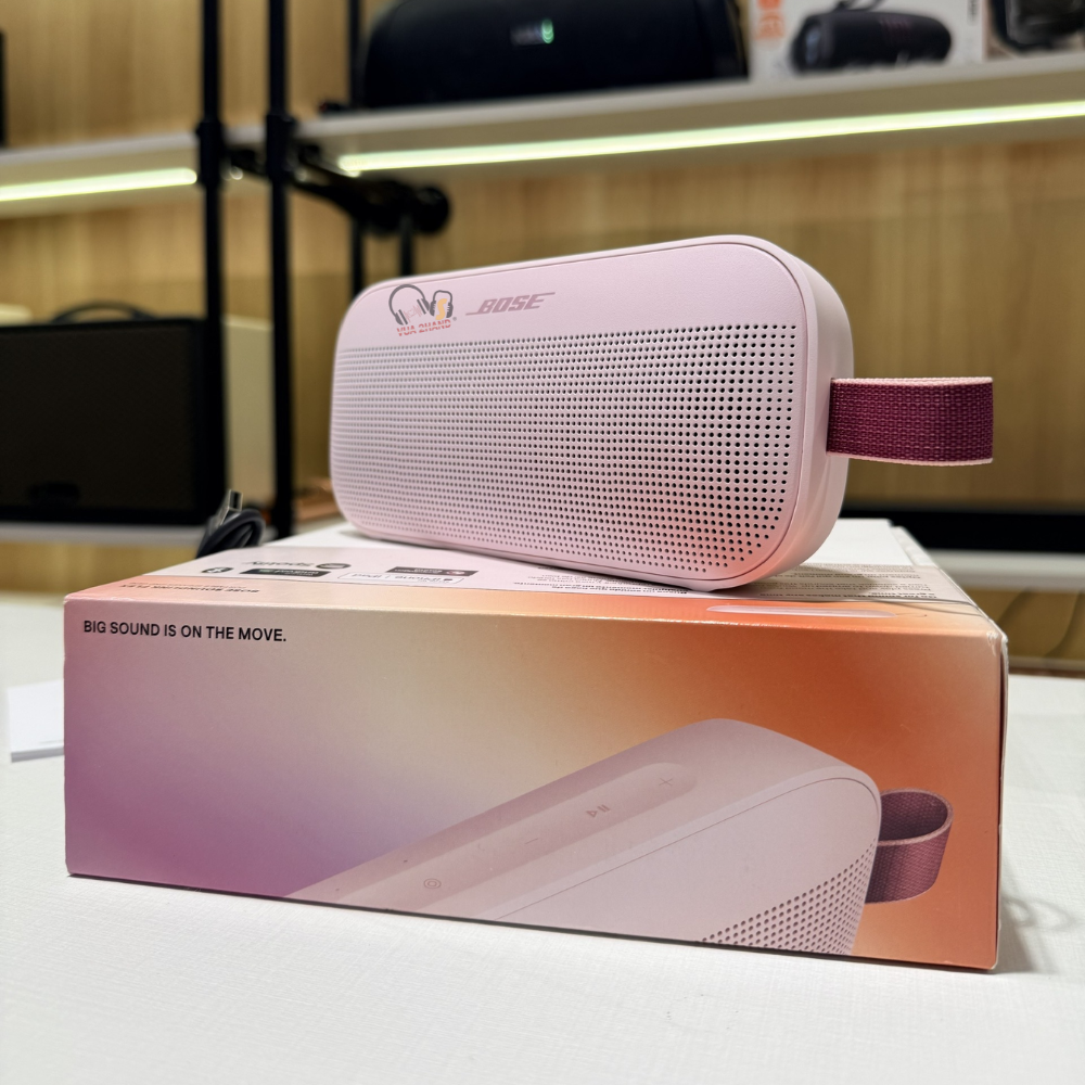 Bose SoundLink Flex II Pink: Sắc hồng pastel đốn tim phái đẹp