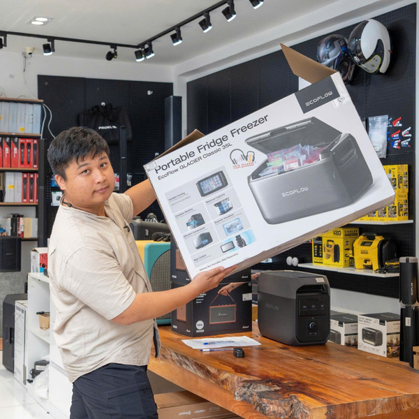 EcoFlow GLACIER 35L thiết bị giữ lạnh bền bỉ cho những chuyến camping