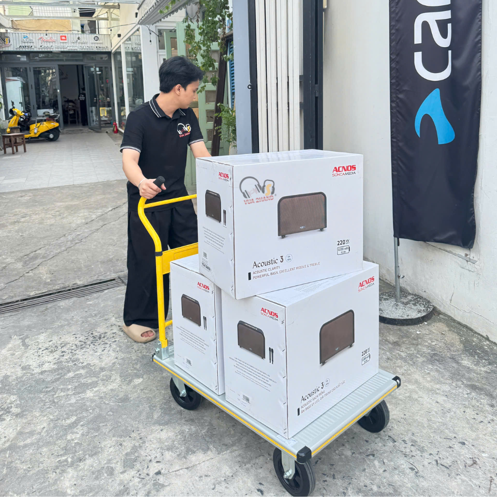 ACNOS ACOUSTIC 3 Vua Karaoke Di Động Chất Âm Hi End, Chống Hú Đỉnh Cao