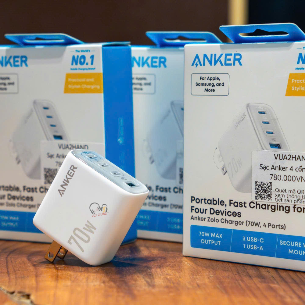 Có Nên Mua Anker A121C 70W? Củ Sạc 4 Cổng Đáng Tiền Nhất Tầm Giá 700k