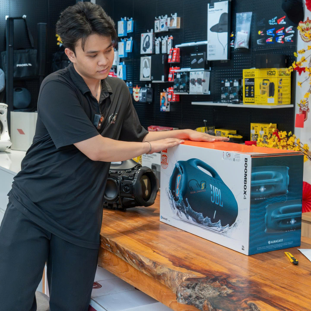 JBL Boombox 4 – Sự lựa chọn số 1 cho tín đồ EDM và Camping