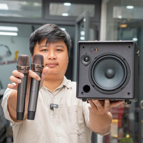 Acnos CarryOn nhỏ tí hon nhưng sở hữu vang số DSP và chống hú cực đỉnh