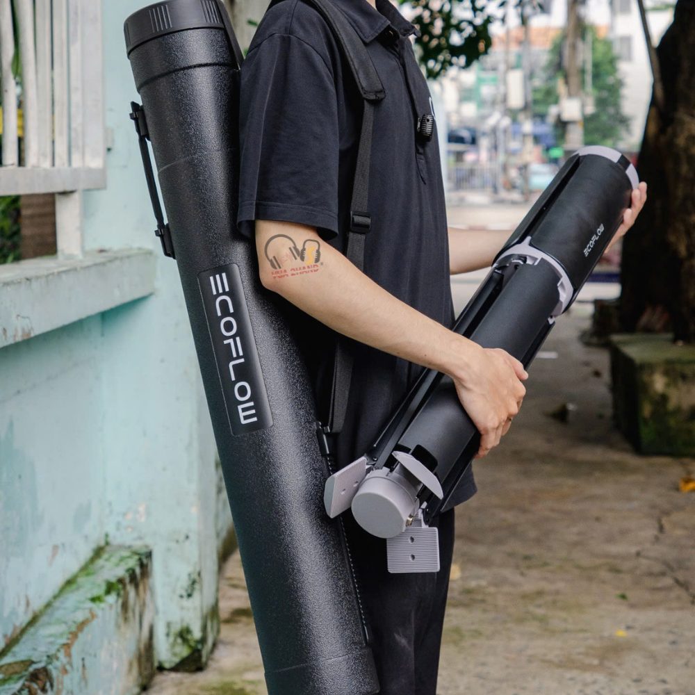 EcoFlow Đèn Trụ Cắm Trại Đa Năng Sức Mạnh 9500 Lumens Chiếu Cực Sáng