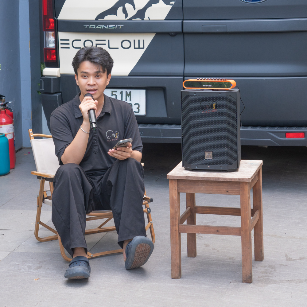 Electro Voice EVERSE 8 Ghép Acnos Mi36: Combo Karaoke Di Động Hoàn Hảo