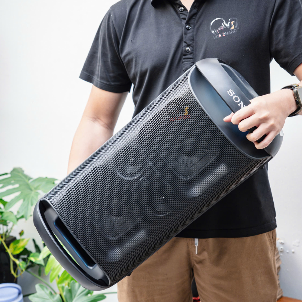 Trên Tay Sony SRS-XV500 Loa Tiệc Quái Vật, Pin 25 Giờ, Bass Cực Khủng
