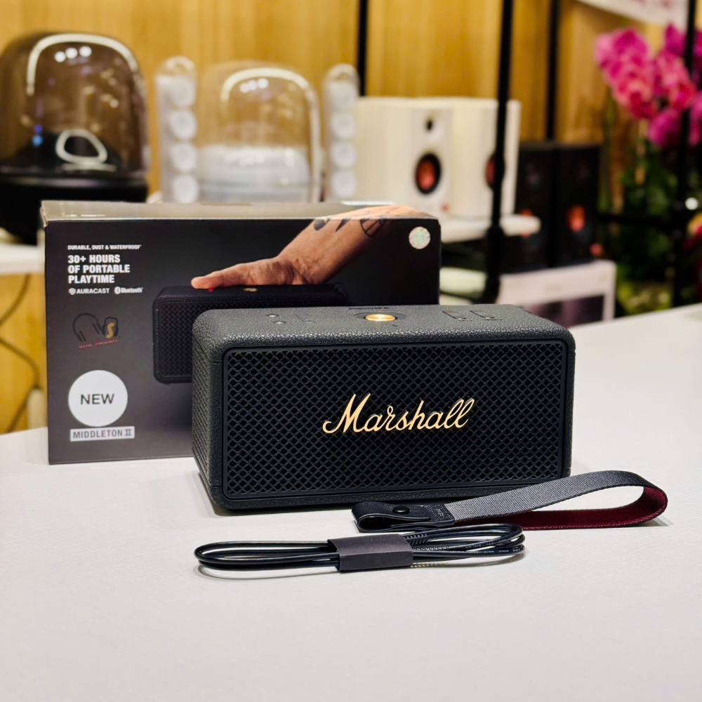 Trải nghiệm Marshall Middleton II Âm thanh 360 với True Stereophonic